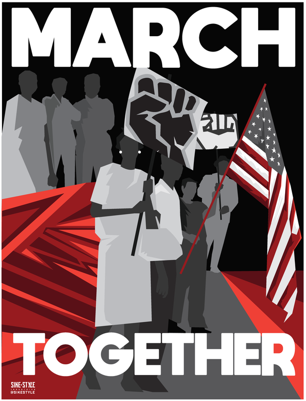 March Together - Poster